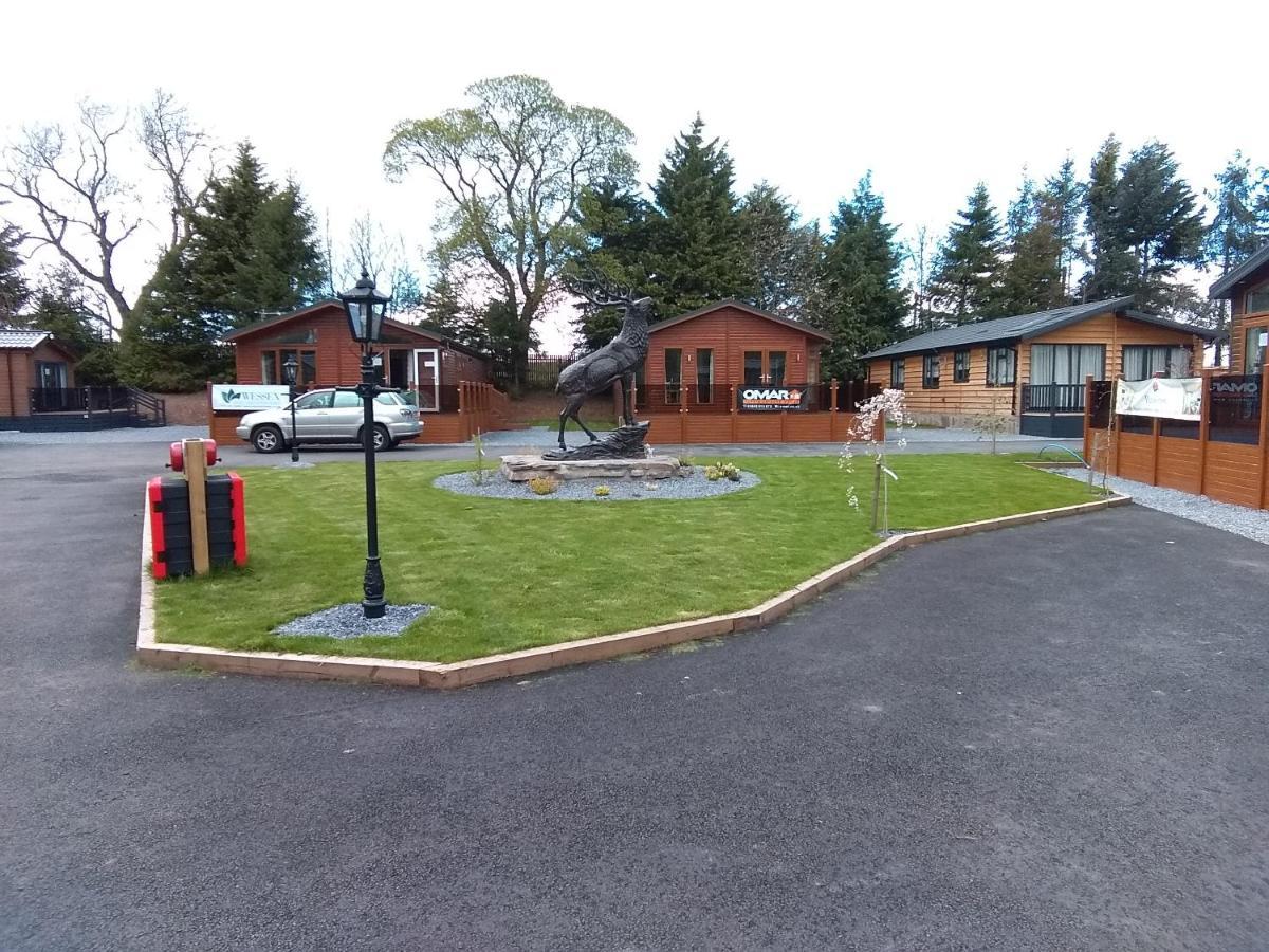 12 Burnside Lodge Auchterarder Dış mekan fotoğraf